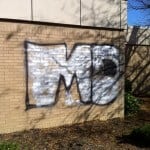 Before Graffiti Removal in Lehigh Valley, PA