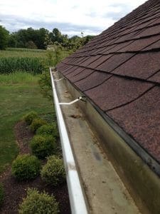After Gutter Cleaning in Allentown, Pennsylvania by Grime Fighters