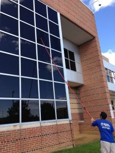 Commercial Window Cleaning in Allentown, Pennsylvania by Grime Fighters
