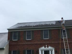 Roof Cleaning in Lehigh Valley, Pennsylvania by Grime Fighters